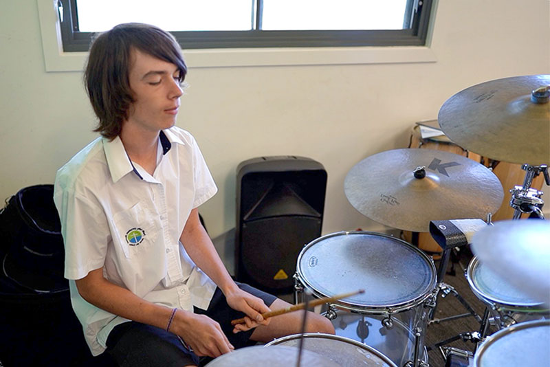 Drum lesson